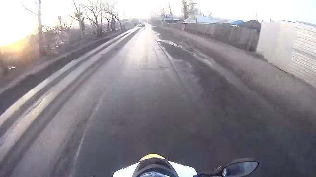 Первые покатушки Апрель 2015 сибирские дороги смотреть онлайн