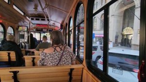 Ride On Cdta Hometown Villager Trolley #1106 on the Downtown Trolley Shuttle