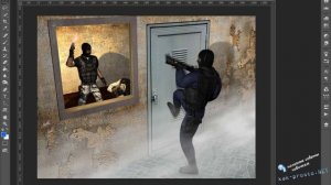 Как красиво затемнить фотографию по краям в PhotoShop