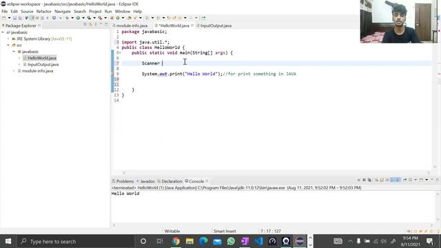 Input / Output and First Program Hello World in JAVA || Episode - 03 || Learn DSA || Newton School смотреть онлайн