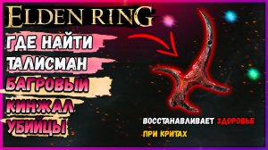 Как получить талисман багровый кинжал убийцы Elden Ring.mp4