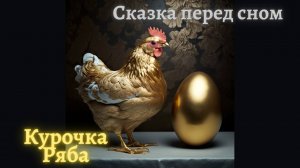 КУРОЧКА РЯБА ? | АСМР ? спокойное чтение | Сказка на ночь | Изображения MidJourney