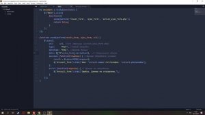 Как отправить форму без перезагрузки страницы на php