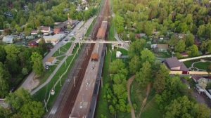 Малаховка-Красково-начало Малаховского озера.