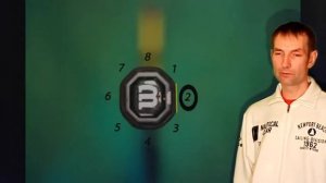 Восточная хватка при кручёном ударе справа