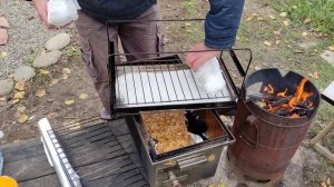 Испытываю новый способ горячего копчения. Что получится, если свиную грудинку завернуть в марлю