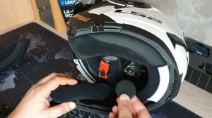Casco LS2 Scope FF902 e installazione Interfono Lexin B4FM + Pinlock