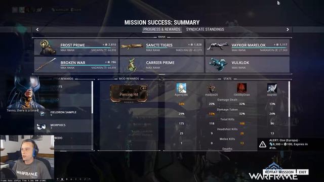 [Archive] Agent J Livestream - Warframe Sortie Daily August 11, 2017 смотреть онлайн