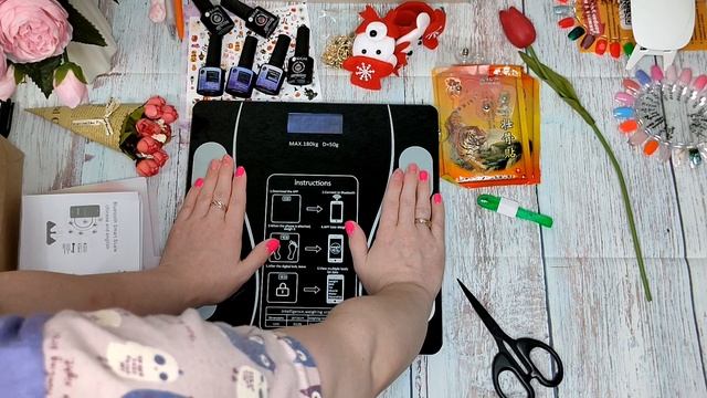 Распаковка с AliExpress №84 Умные весы ? Обзор приложения, характеристики #алиэкспресс
