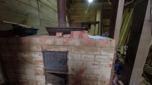 Печь в бане. Самодельная печка.