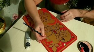 Моё хобби-роспись по дереву.