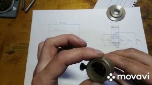 Фланец для точило Размеры