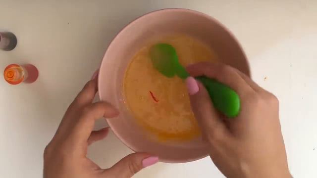 Как сделать слайм «персиковый мармелад» // peach ring gummy slime 🍑 смотреть онлайн