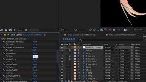 Hair & Character Animated Illustration Process | Photoshop to After effects (AFP HairRig)