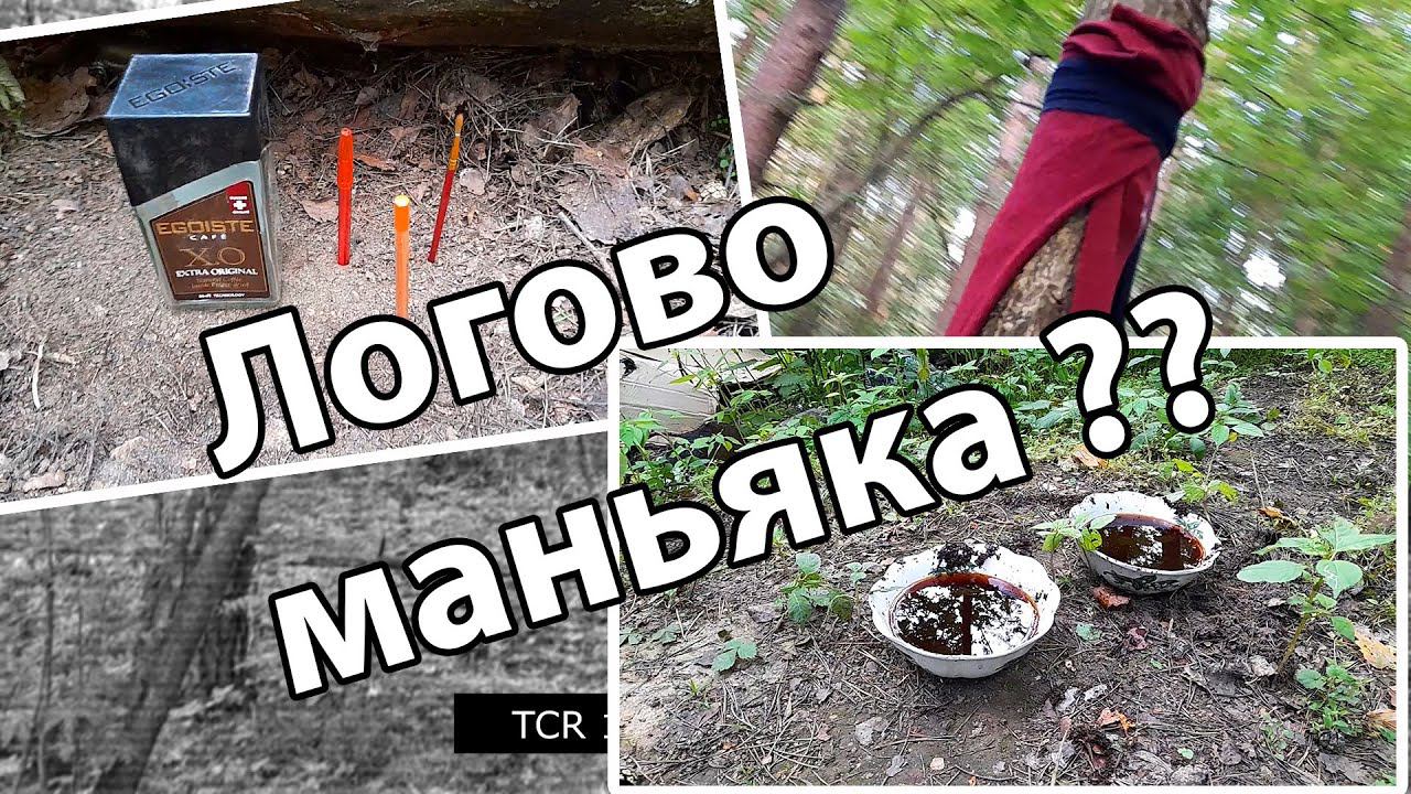 НЕ ходи в лес в ОДИНочку ! Логово МАНЬЯКА ?! ЧТо это за ЖЕСТЬ ????