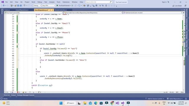 Tutorial #16 | Dynamic Searching | Pagination | Sorting | Ordering | Filter Entity Framework .Net 6