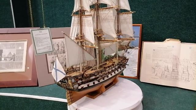 МОДЕЛЬ ЛИНЕЙНОГО КОРАБЛЯ " 3 ИЕРАРХА " смотреть онлайн