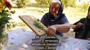 Nənələr BADIMCAN TURŞUSU və BADIMCAN LƏVƏNGİSİ hazırladı-Lənkəran mətbəxi