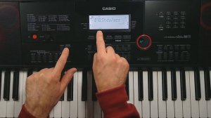 Casio CT-X3000 - 2. Rhythms - selecting and controlling