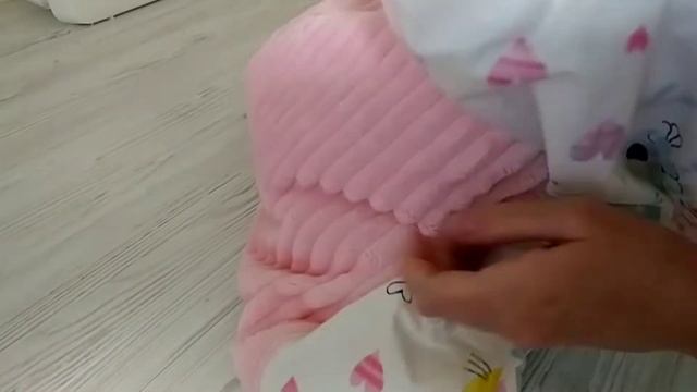Как сшить одеяло для ребёнка. Одеяло плед конверт для новорожденного, малыша,ребёнка. Плюш хлопок м