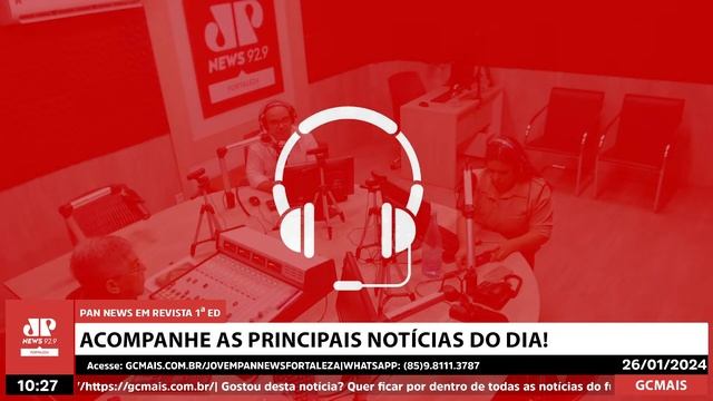 Pan News em Revista - 1ª Edição | 26/01/24 | Acompanhe as principais notícias do dia! смотреть онлайн