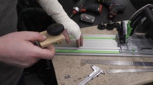 Компенсатор Обратного Удара для погружной пилы своими руками / Diy kickback stop for plunge saw