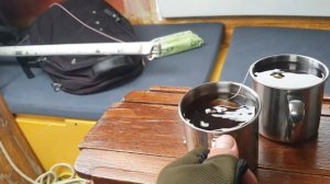 Зимний поход на яхте микро-рикошет "Куин". 3 декабря 2021.