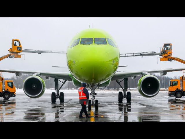 Пассажиры авикомпании S7 остались за бортом самолёта. ЧП Нск
