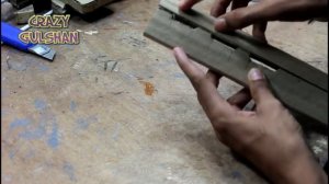 как сделать стреляющую винтовку Драгунова из картона