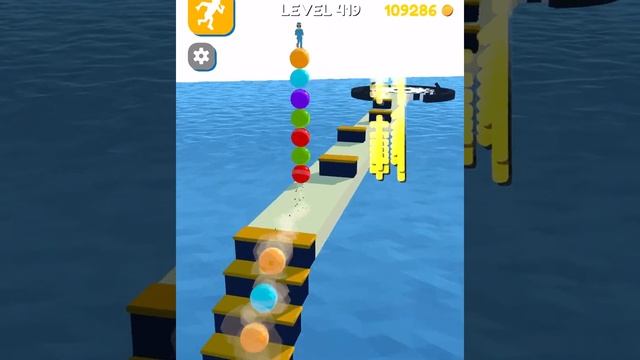 Stack Rider - Balls Gameplay All Levels Android, ios ( Levels 412 - 425 ) смотреть онлайн