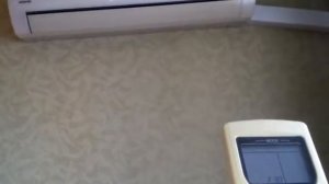Проверка внутреннего блока кондиционера Panasonic INVERTER на наличие ошибок.