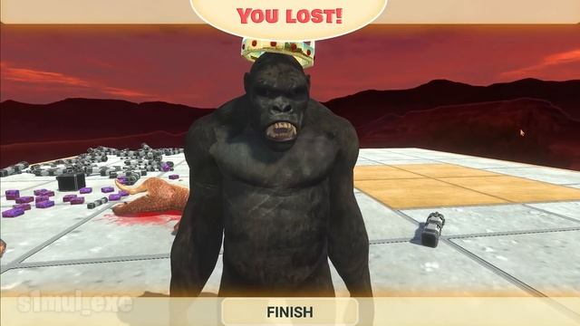 Neighbors Revolt against King Kong - Animal Revolt Battle Simulator смотреть онлайн