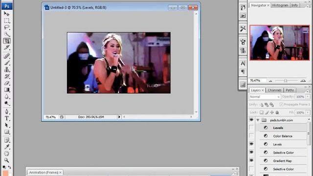 Photoshop Animated GIF Tutorial смотреть онлайн
