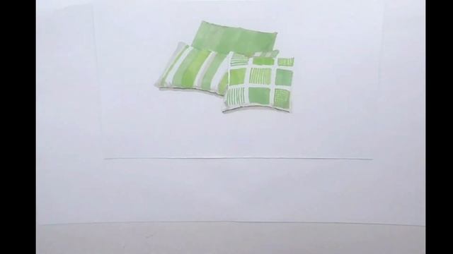 Урок скетчинга. Эскиз подушек маркерами. Урок дизайна интерьера. Как рисовать маркерами. смотреть онлайн