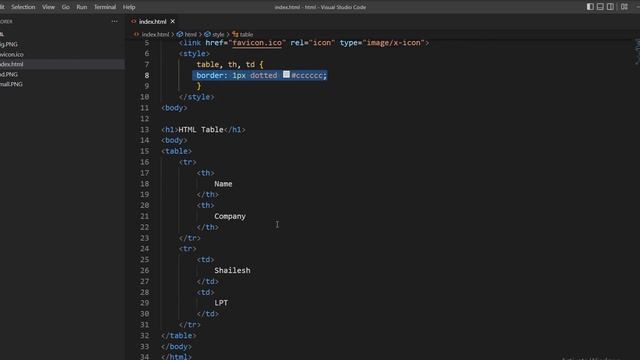HTML Table смотреть онлайн