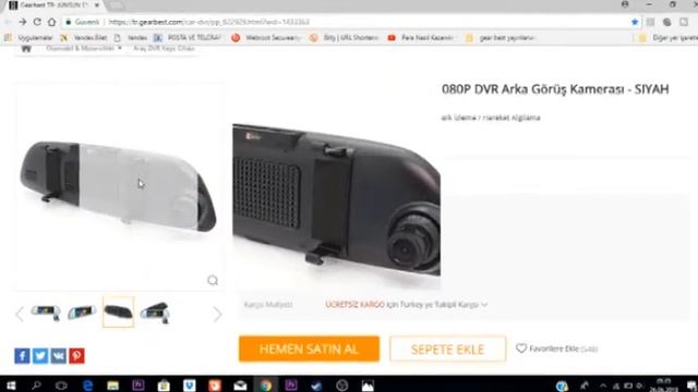 GEARBEST KAMERA KAYITLI NAVİGASYON CİHAZI ÖNERİSİ смотреть онлайн