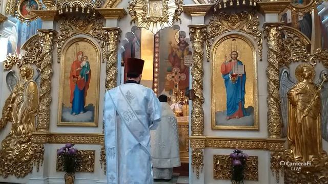 Божественная Литургия. 21.08.2022 смотреть онлайн