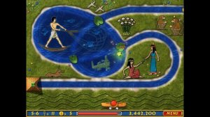 Luxor Amun Rising. прохождение без повторов уровней.
