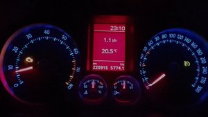 Golf V GTI 2.0 Turbo Sound Acceleration (0-200)