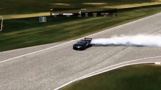 Дрифт в симуляторе Assetto Corsa во времена ковида: Supra A90 Красное Кольцо