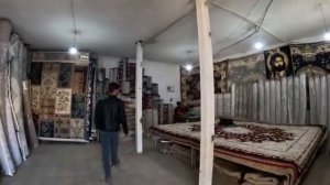 Lifestyle of Iranian nomads: buying clothes and toys for children and food items