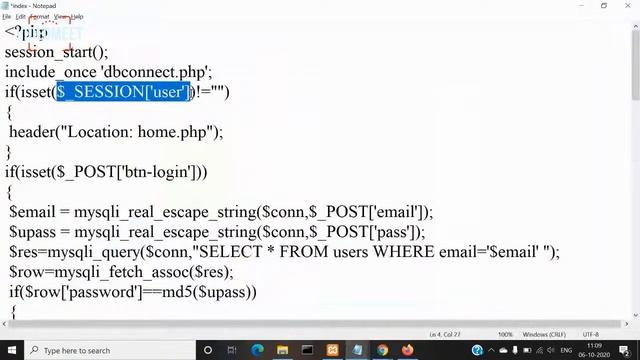 Web Technologies: PHP Sessions and Accessing MySQL Database contnd смотреть онлайн