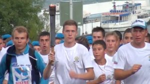 Артек 2015. В «Артеке» прошла акция, посвящённая памяти героев Великой Отечественой Войны.mp4