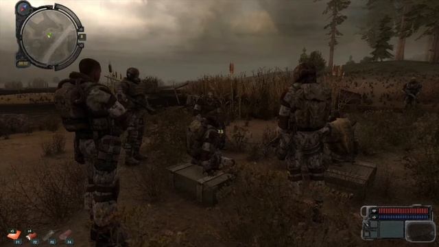 S.T.A.L.K.E.R : Call of Pripyat - 29 - МОНОЛИТОВЦЫ и охрана для бункера смотреть онлайн