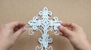 Scroll saw project - Making of 3d cross