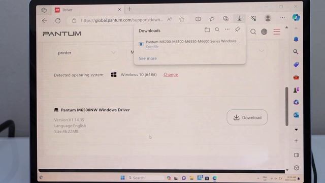 Pantum M6507nw USB Cable Setup With Windows Laptop ! смотреть онлайн
