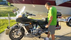 Байк HONDA "Gold Wing" 1983