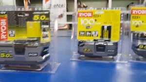 Обзор аккумуляторов Ryobi ONE+ 18В