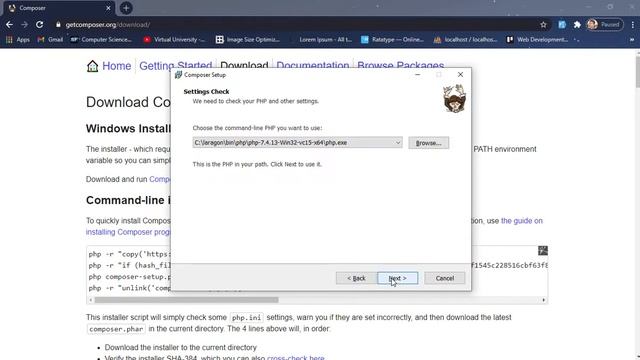 How to Download and Install Composer on Windows 10/8/7 | Laravel Crash Course 2021 | MA Learners