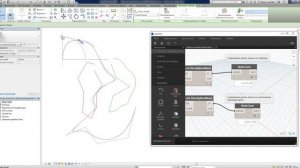 Суммарная длина линий Revit Dynamo